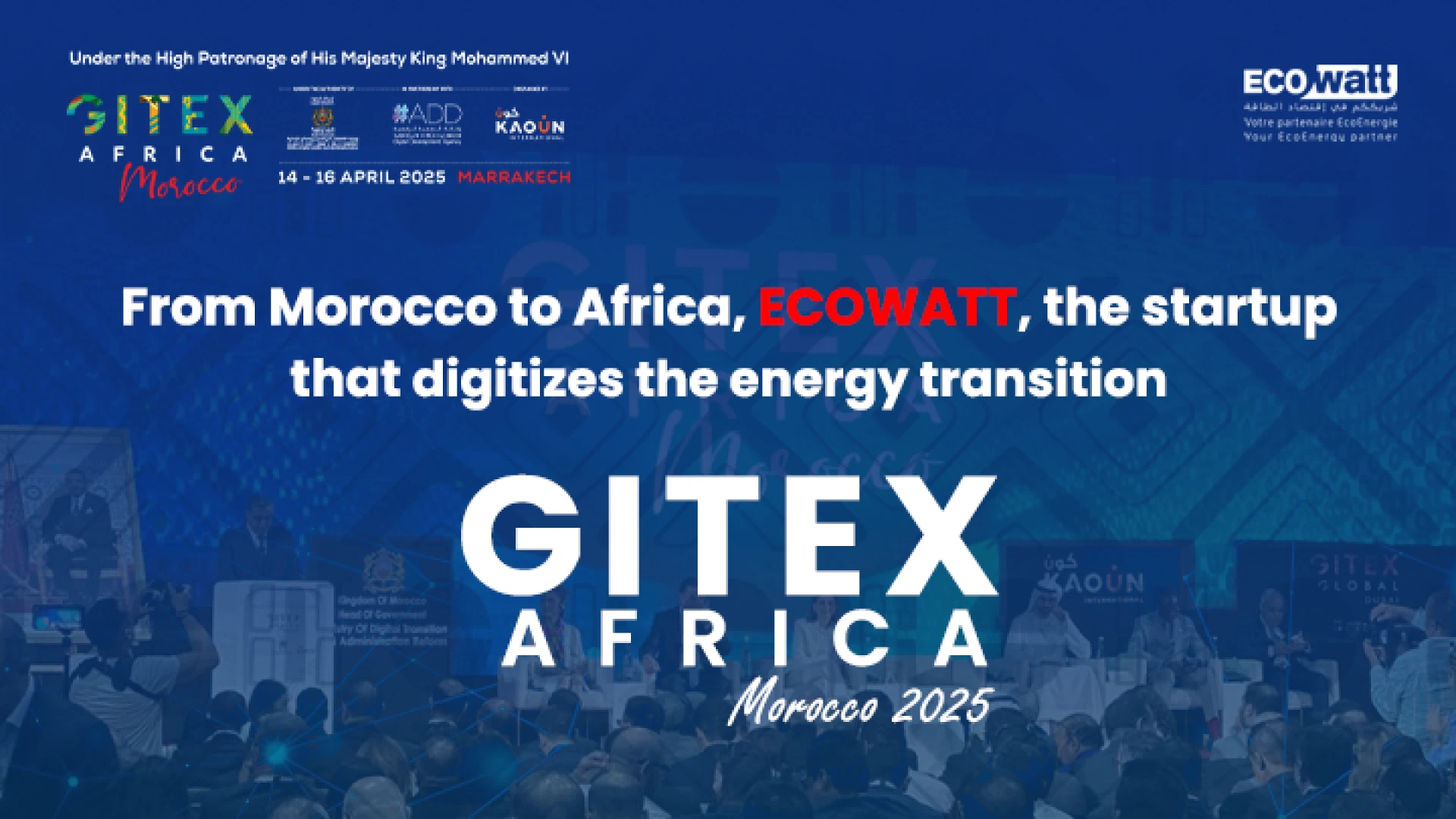 Ecowatt à GITEX Africa 2025 : Une première participation marquante au  service de la transition énergétique